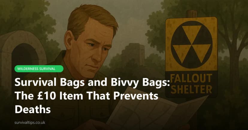 Survival Bags and Bivvy Bags: The £10 Item That Prevents Deaths