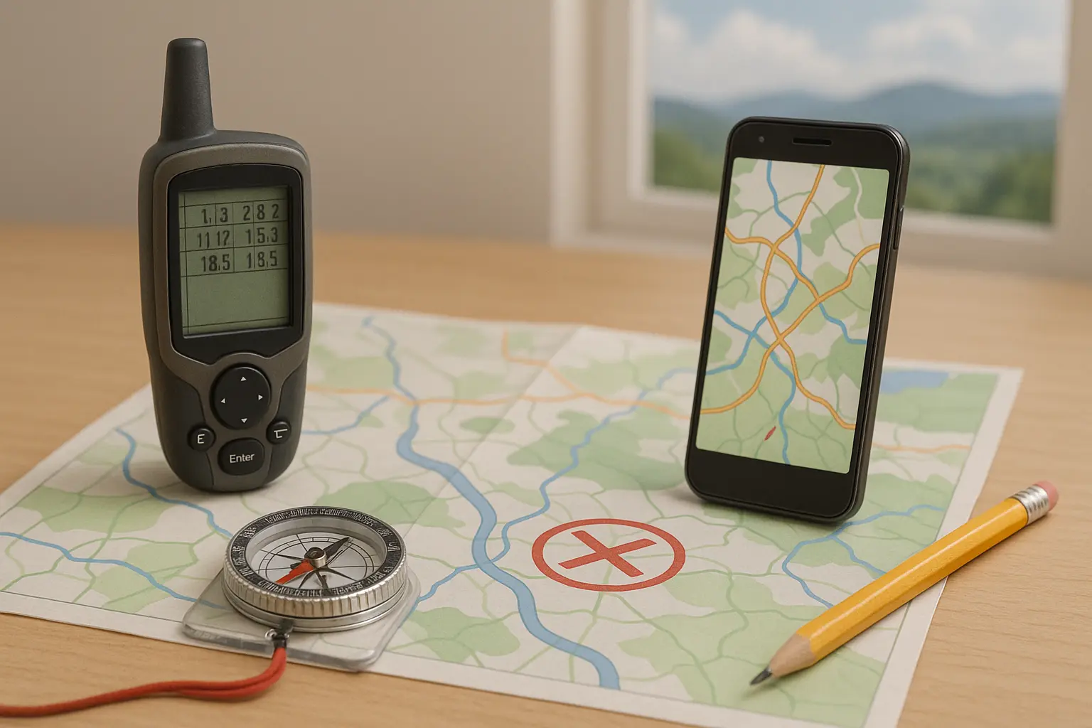 Navigation Without GPS: Map and Compass Skills