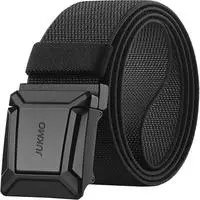 JUKMO Stretch Tactical Belt (Quick Release, 1.5" Elastic Nylon Work/Hiking Belt)