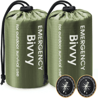 Esky Emergency Sleeping Bag (2 Pack) – Portable Thermal Bivy Sack