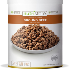 Nutristore Freeze Dried Ground Beef (#10 Can)